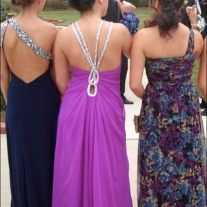 La Femme Fuschia Gown